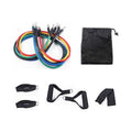 10-in-1 Unisex Home Fitness Resistance Band Set – Up to 120 lbs, Full Body Workout