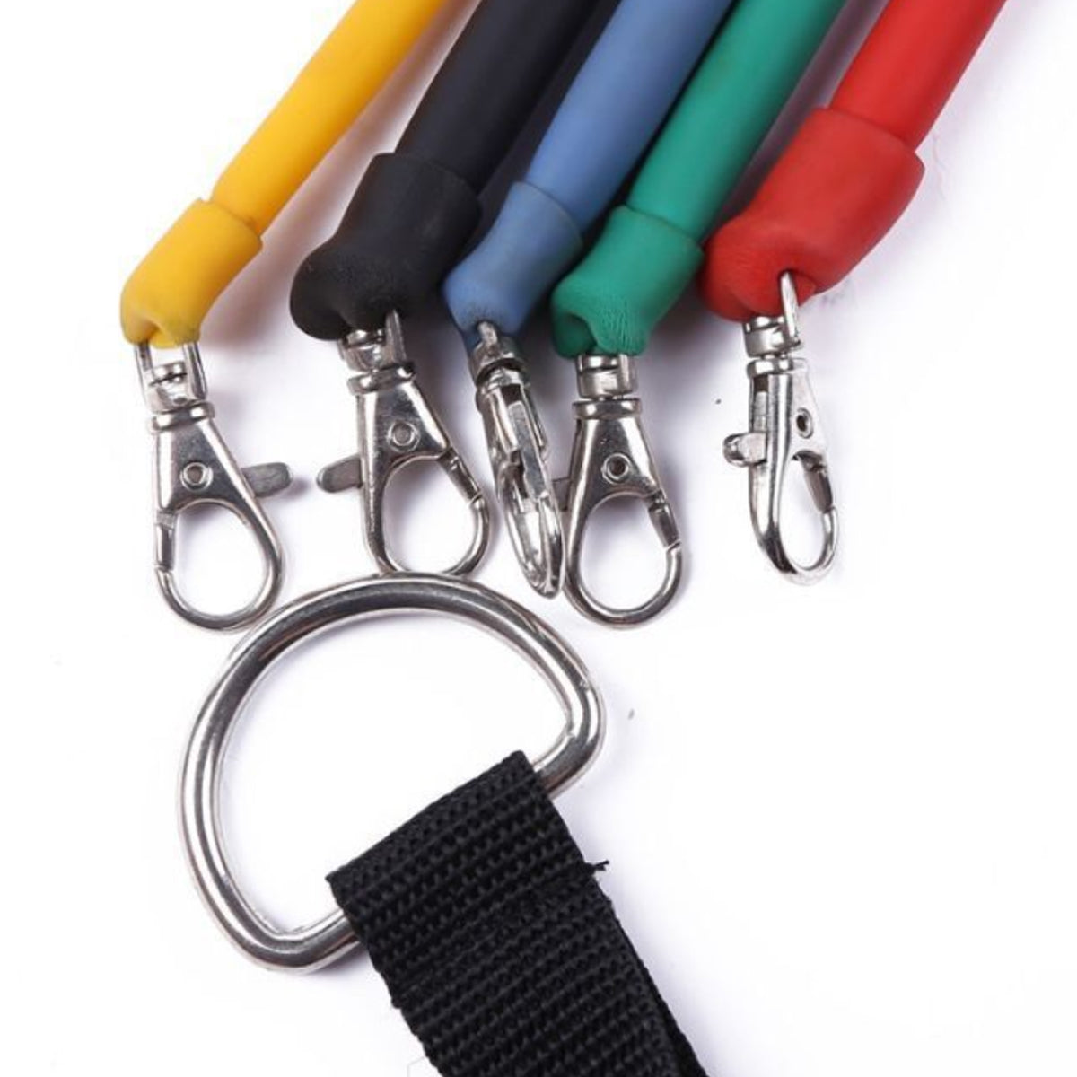 10-in-1 Unisex Home Fitness Resistance Band Set – Up to 120 lbs, Full Body Workout
