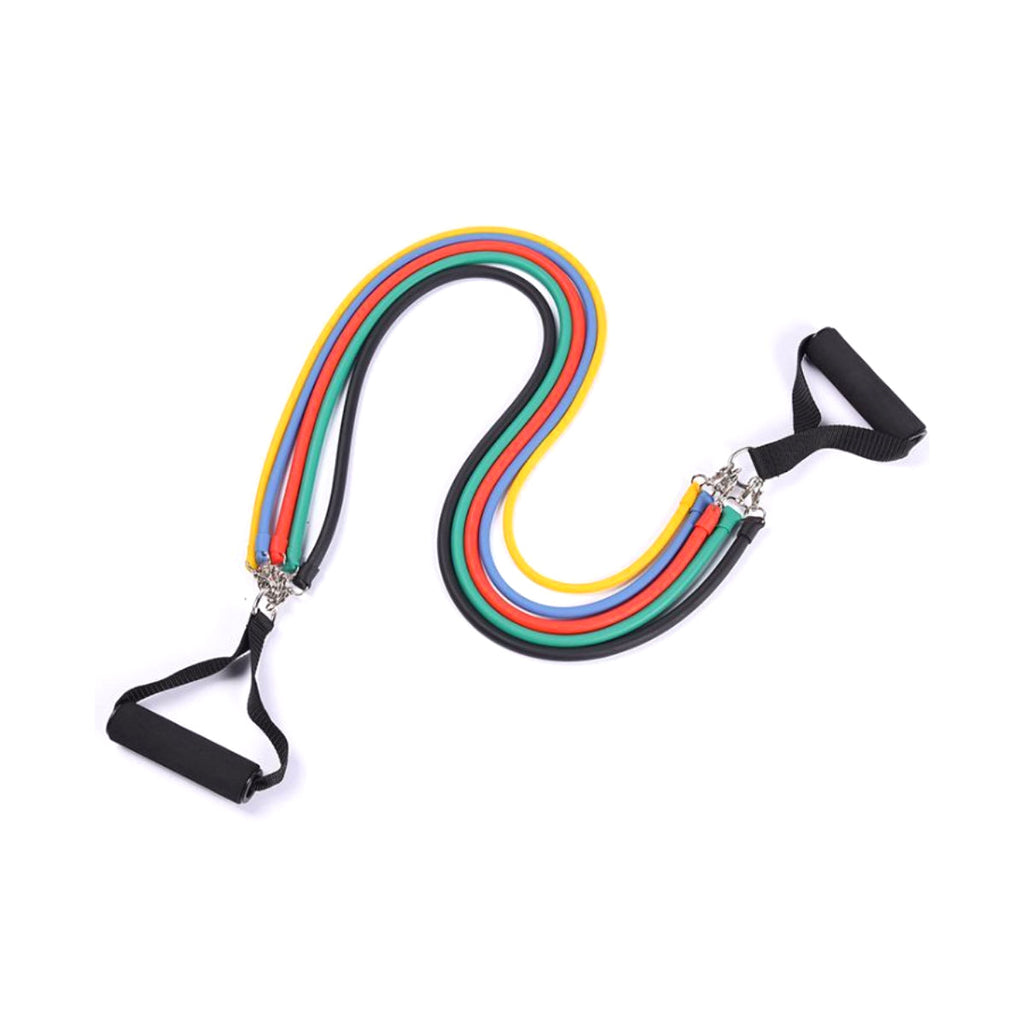 10-in-1 Unisex Home Fitness Resistance Band Set – Up to 120 lbs, Full Body Workout