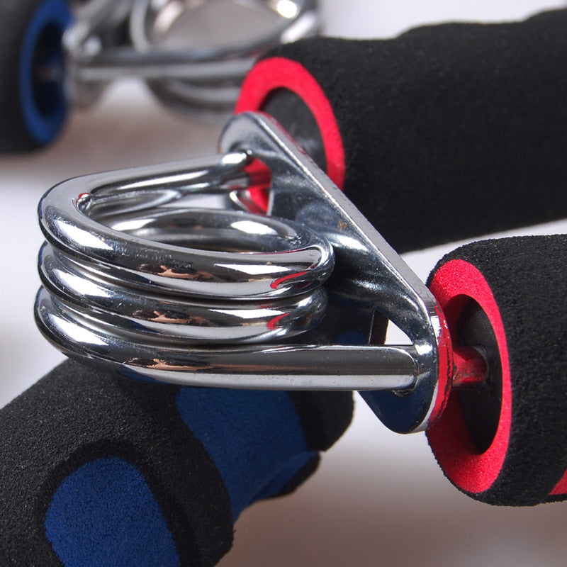 Fitness Hand Gripper – Sponge Grip Strengthener with Chrome Spring Steel