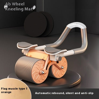 Automatic Rebound Ab Wheel – Core Trainer for Home Fitness