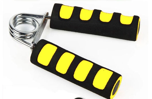 Fitness Hand Gripper – Sponge Grip Strengthener with Chrome Spring Steel