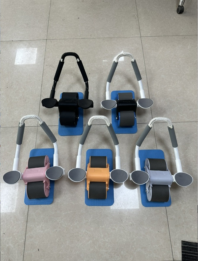 Automatic Rebound Ab Wheel – Core Trainer for Home Fitness