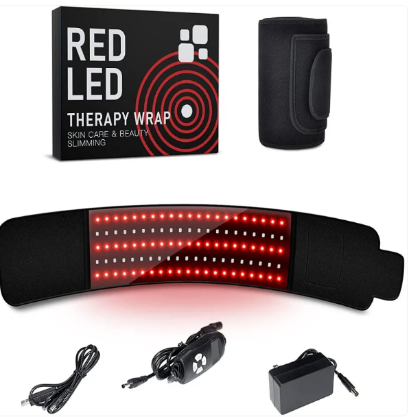 105 LED Infrared Belt Therapy Device – Heat & Red Light for Pain Relief & Muscle Recovery