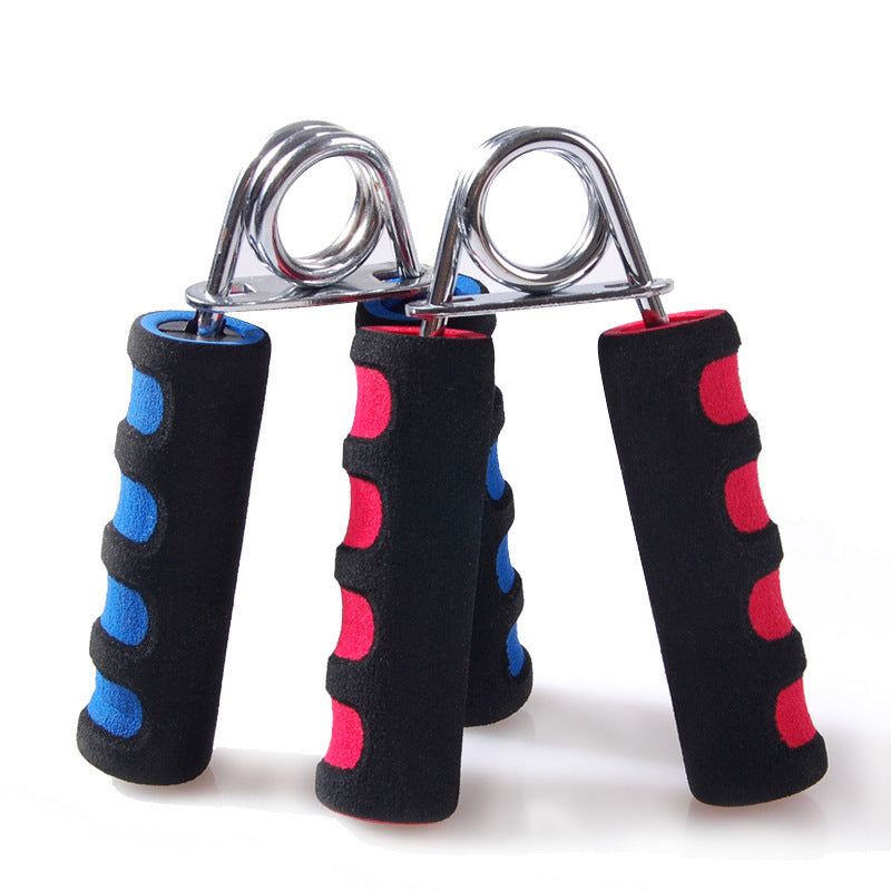 Fitness Hand Gripper – Sponge Grip Strengthener with Chrome Spring Steel